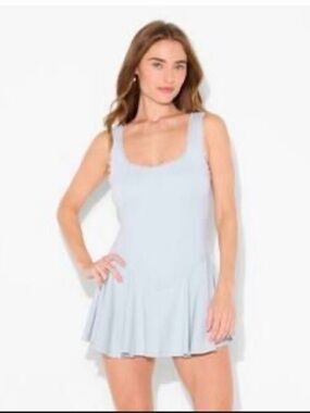 Wild Fable Women's Game Day Lace Drop Waist Mini Skater Dress